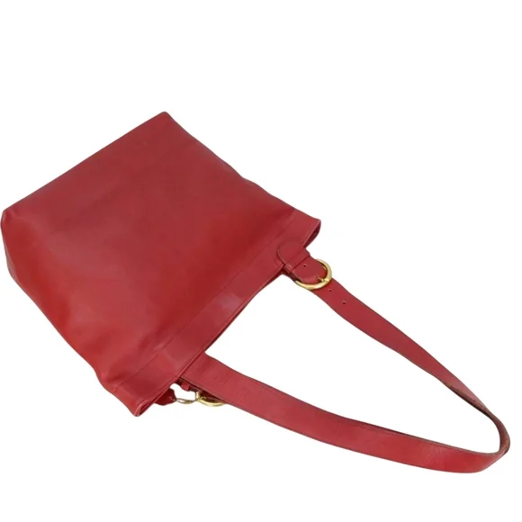 Coach Lafayette Tote Bag In Red Glove-tanned Leather - Picture 4 of 8